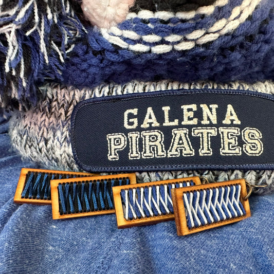 Pirate Nation Handwoven Earrings